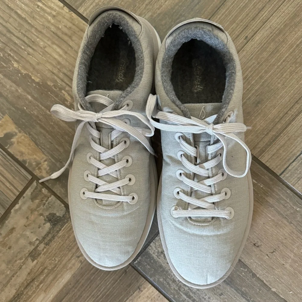 Allbirds Wool Piper Woven Pewter Grey Men’s size 10